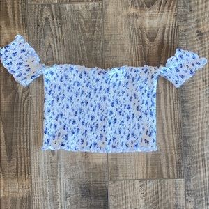 Off the shoulder shirt